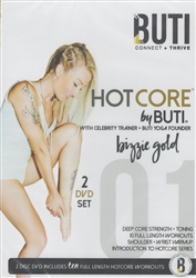 Buti Yoga Hot Core 2 DVD Set - Bizzie Gold