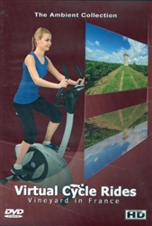 Vineyard in France Virtual Cycle Ride or Treadmill Workout - The Ambient Collection