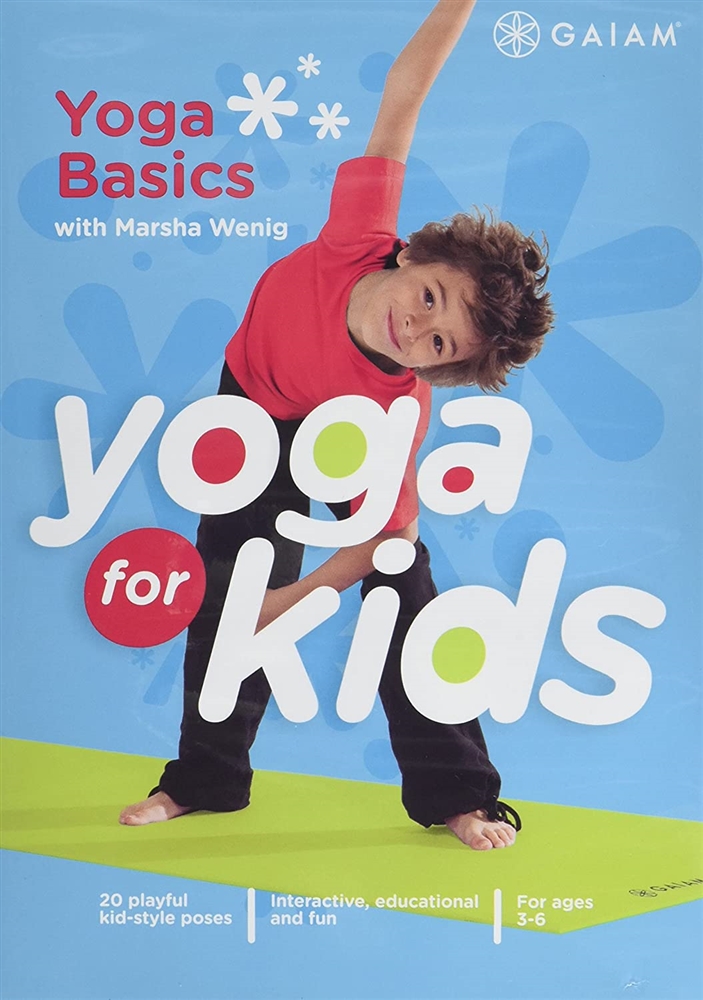 DVD-GAIAM-YOGA FOR KIDS-YOGA FUN/YOGA BASICS--2 DVD---SEALED Ages