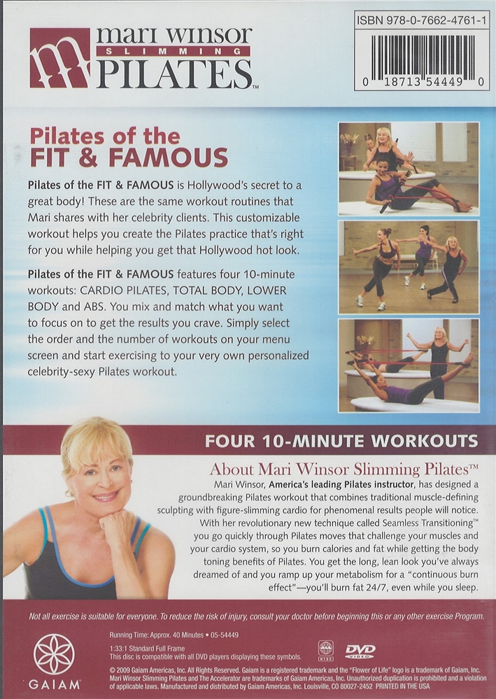 Mari Winsor Slimming Pilates: Pilates of the Fit & Famous