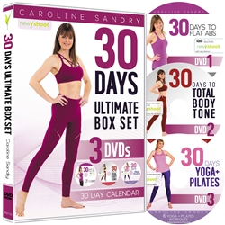 30 Days Ultimate Box Set - 3 DVDs - Caroline Sandry