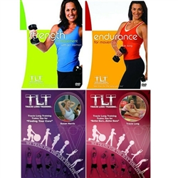 Set of 4 TLT Tracie Long Training DVDs