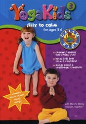 YogaKids Silly to Calm for ages 3-6 DVD