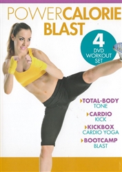 Power Calorie Blast 4 DVD Set