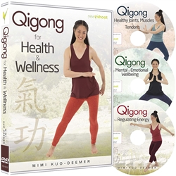 Qigong For Health and Wellness 3 DVD Set - Mimi Kuo-Deemer