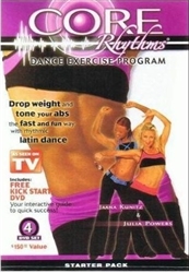 Core Rhythms Dance Exercise Program: Starter Pack 4 DVD Set