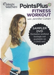 Weight Watchers PointsPlus Fitness Workout Sampler DVD with Jennifer Cohen