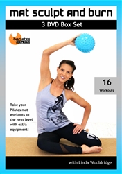 Mat Sculpt and Burn 3 DVD Set - Linda Wooldridge