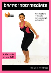 Barlates Body Blitz 2 DVD Set - Barre Intermediate and Advanced - Linda Wooldridge