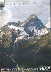 Virtual Active British Columbia Rockies Hike DVD