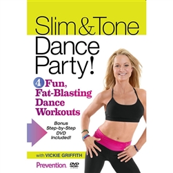 Prevention Slim & Tone Dance Party DVD - Vickie Griffith
