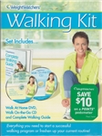 Weight Watchers Walking Kit - DVD, CD & Guide - Ellen Barrett