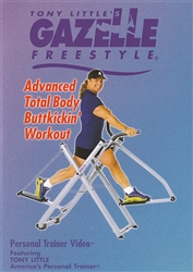 Tony Little's Gazelle Freestyle Advanced Total Body Buttkickin' Workout DVD