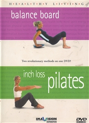 Healthy Living Balance Board and Inch Loss Pilates DVD