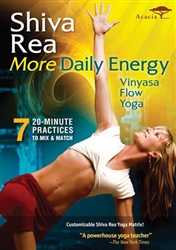 Shiva Rea More Daily Energy Vinyasa Flow Yoga DVD
