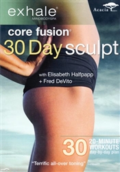 Exhale Core Fusion 30 Day Sculpt DVD