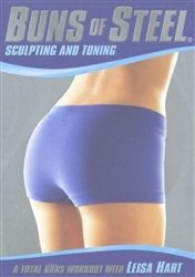 Buns Of Steel Sculpting And Toning DVD Leisa Hart