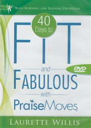 40 Days to Fit and Fabulous Praise Moves DVD - Laurette Willis