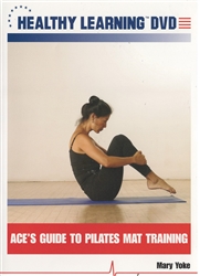 Healthy Learning DVD - ACE's Guide to Pilates Mat Training