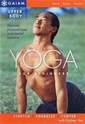 Gaiam Upper Body Yoga for Beginners DVD - Rodney Yee