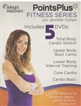 Weight Watchers PointsPlus Fitness Series with Jennifer Cohen 5 DVD Set