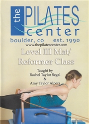 The Pilates Center Level III Mat / Reformer Class  DVD