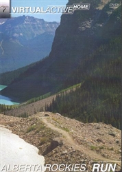 Virtual Active Alberta Rockies Run DVD