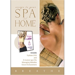 Escape to your Spa At Home 2 CDs & Pilates for AnyBODY DVD - Theresa Borgren