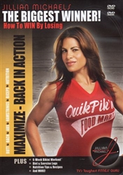 Jillian Michaels The Biggest Winner Maximize Back In Action DVD