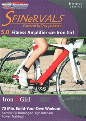 Spinervals Fitness Series 5.0 Fitness Amplifier with Iron Girl DVD