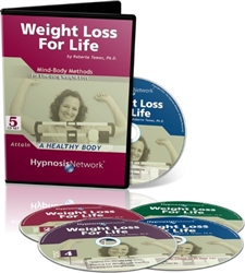 Weight Loss for Life 5 CD set from Hypnosis Network