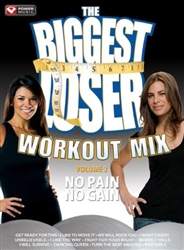 Power Music The Biggest Loser Workout Mix Volume 2 No Pain No Gain 3 CD Set