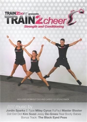 Train2Cheer (Train 2 Cheer) Strength and Conditioning DVD