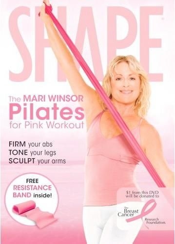 Shape Magazine Pilates For Pink Workout With Mari Winsor DVD