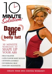 10 Minute Solution Dance Off Belly Fat Petra Kolber DVD