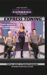 Chair Dancing Sit or Stand Express Toning  - Jodi Stolove