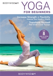 Yoga for Beginners DVD: 8 Yoga Video Routines for Beginners. Includes Gentle Yoga Workouts to Increase Strength & Flexibility