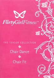 Flirty Girl Fitness The Teaser Collection Chair Dance & Chair Fit 2 DVD Set