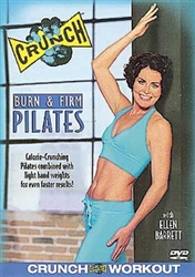 Crunch Burn & Firm Pilates DVD - Ellen Barrett