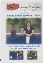 Pain Away Strategies Foam Roller Workout - Lower Body DVD (comes in a slim case)