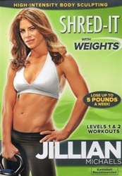 Jillian Michaels Shred It with Weights DVD