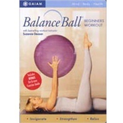 Balance Ball Beginners Workout - Suzanne Deason