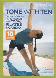 Tone with Ten Cross Train with Yoga, Pilates & Cardio DVD