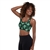 Hawaiian Tropical Palm Tree and Fern Padded Sports Bra - 9 Colors Available