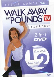 Leslie Sansone Walk Away The Pounds Express 1 And 2 Mile DVD