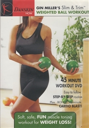 Gin MIller's Slim & Trim Weighted Ball Workout DVD