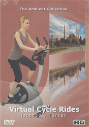 Istanbul Turkey Virtual Cycle Ride or Treadmill Workout - The Ambient Collection