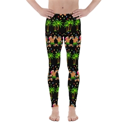 Christmas in Hawaii Men's Leggings