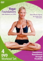 Yoga Foundations 4 DVD Set