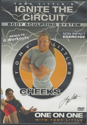 Tony Little Body Ignite the Circuit Body Sculpting System Cheeks DVD